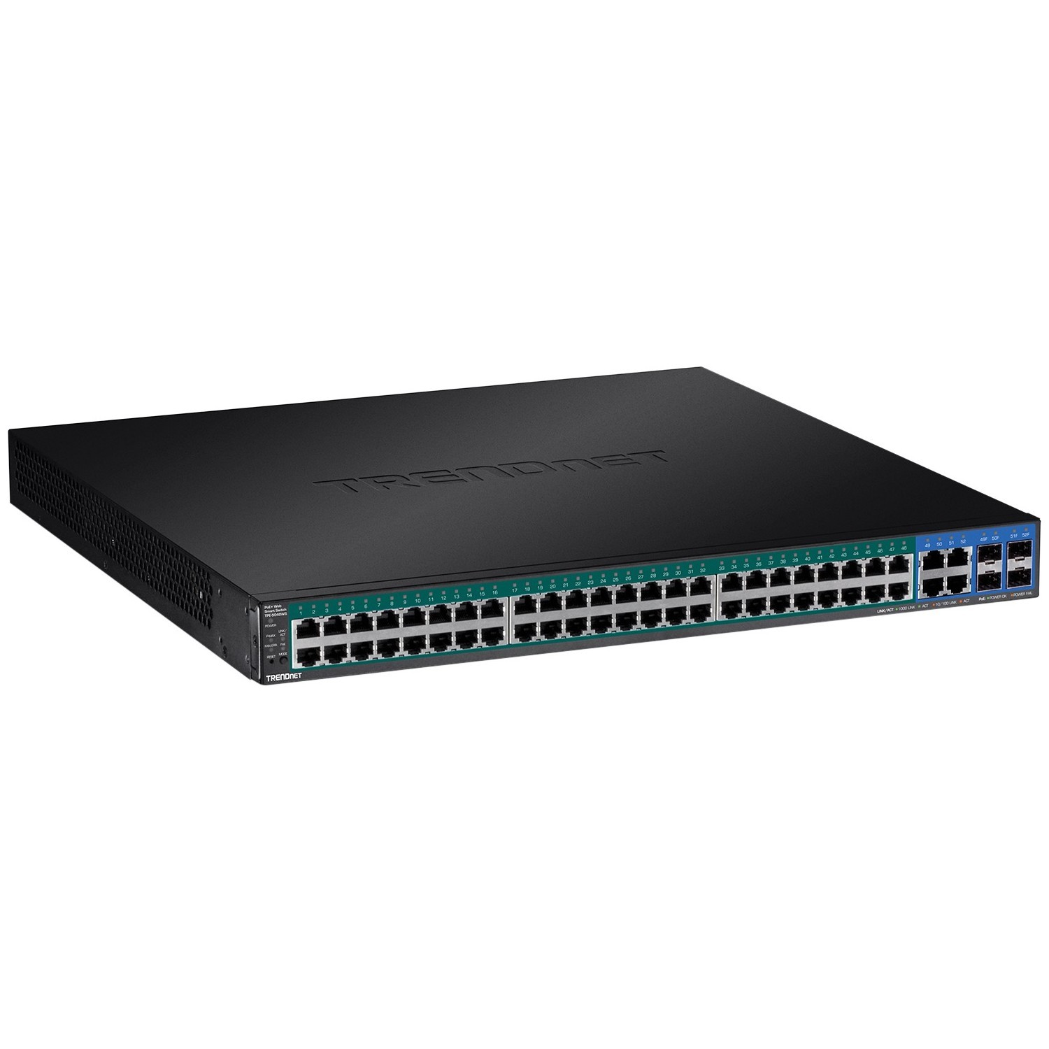 TRENDnet 52-Port Gigabit Web Smart PoE+ Switch (tpe-5048ws) (tpe5048ws)