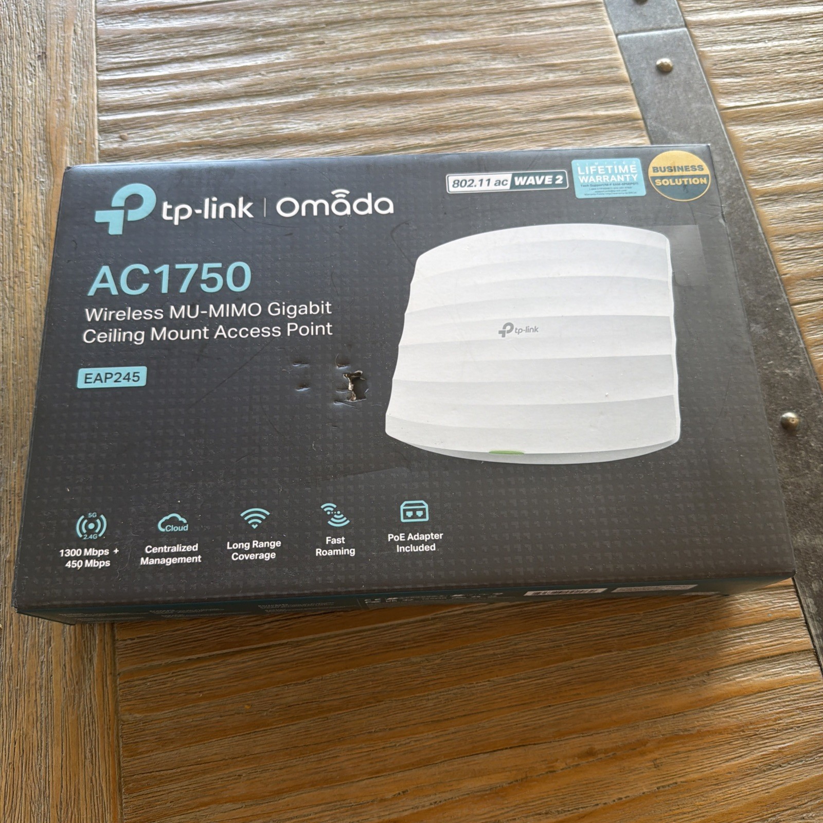 TP-LINK EAP245 Wireless Dual Band AC1750 Access Point