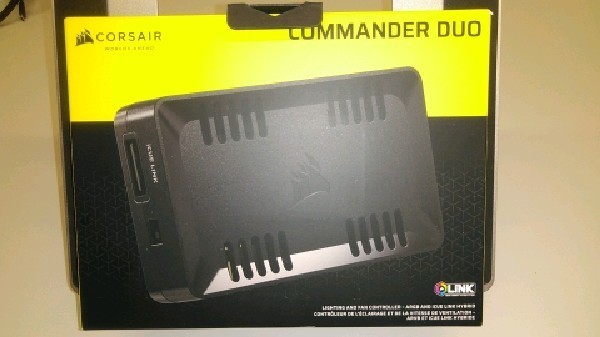 Corsair Commander Duo iCUE Link RGB Lighting & PWM ARGB Fan Controller - Black