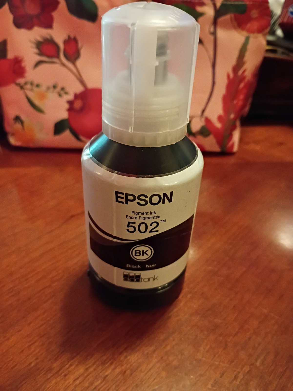 Genuine Epson 502 Black Ink Bottle for ET-2700 ET-2750 ET-3700 ET-3750 Best 2028