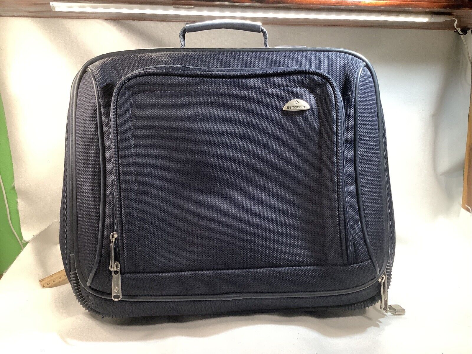 Samsonite Rolling Laptop Briefcase Luggage Travel Bag Carry-On 17.5
