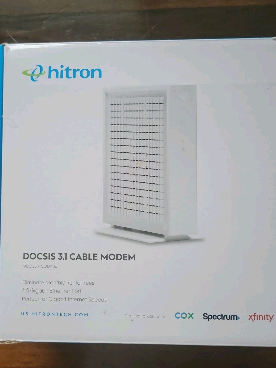 Hitron CODA56 2.5 GBPS DOCSIS 3.1 Modem