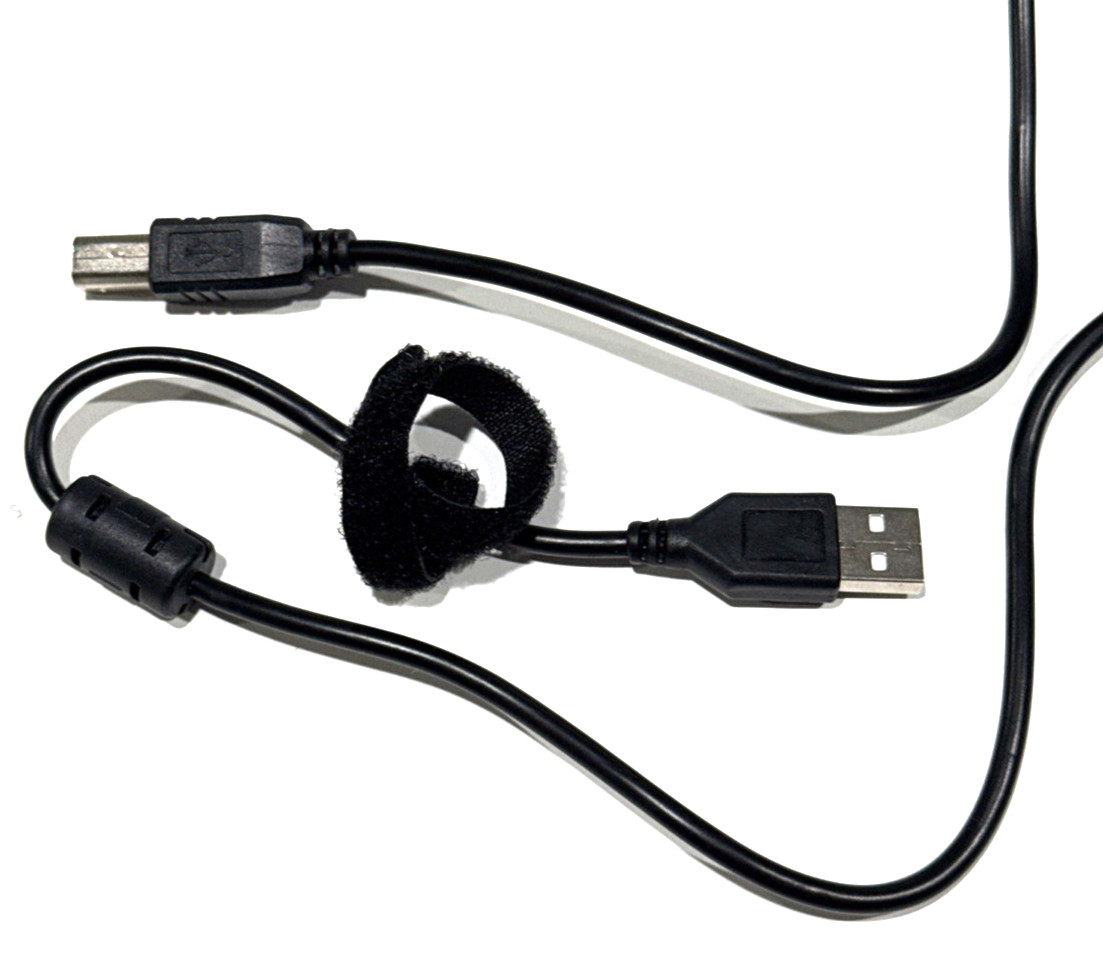 USB 2.0   A - to - B High Speed  Shielded Cable 4  ft with 1 ferrite core (#2)