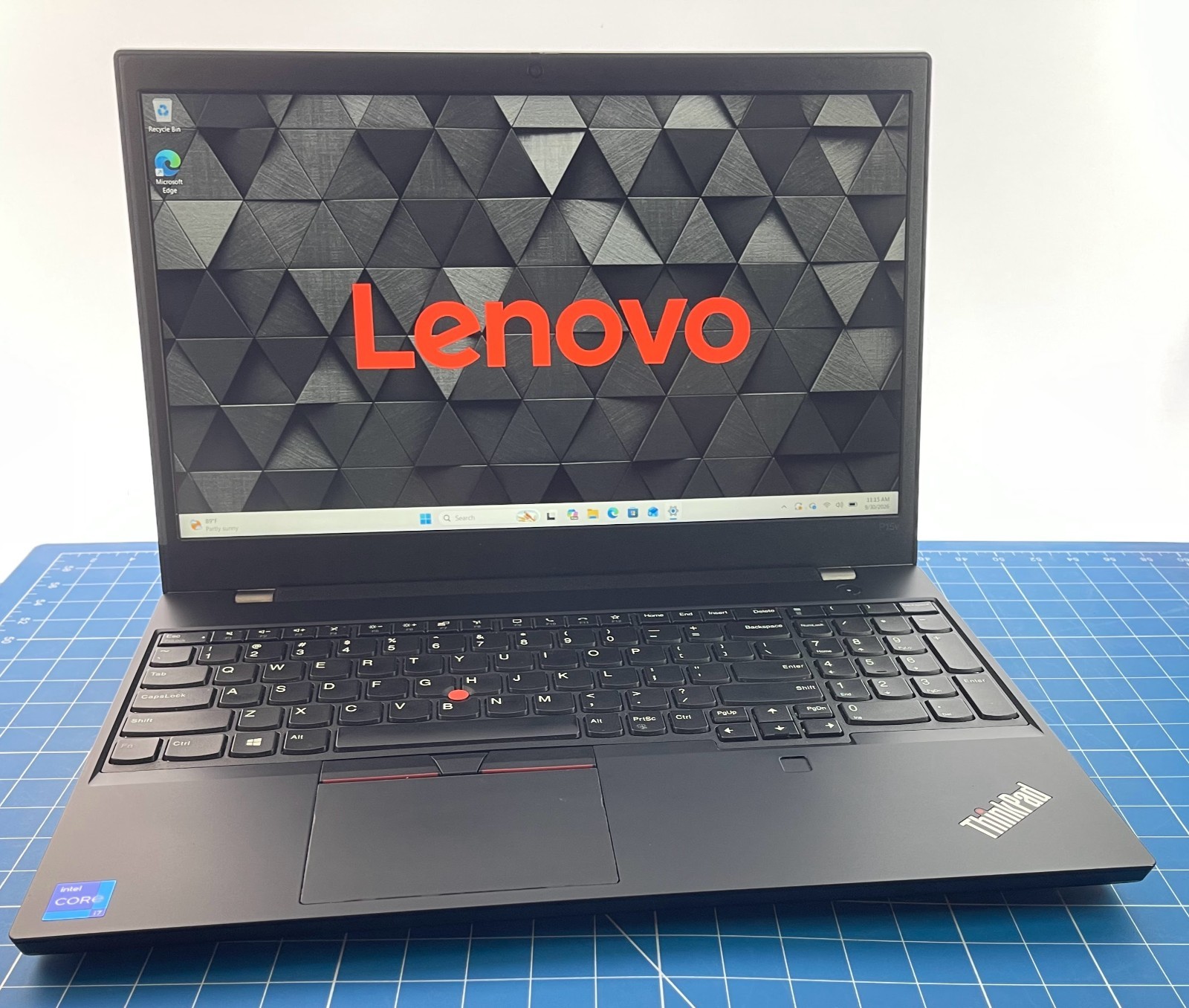 Lenovo ThinkPad P15v Gen 2 15.6" Laptop i7-11800H 16GB 512GB T1200 4GB Pwr/Adpt.