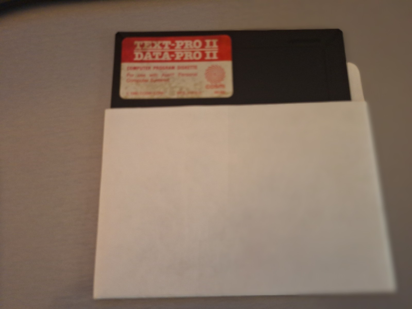 Text-Pro II / Data-Pro II for Atari Computers, vintage 1985, 5-1/4 floppy, COSMI