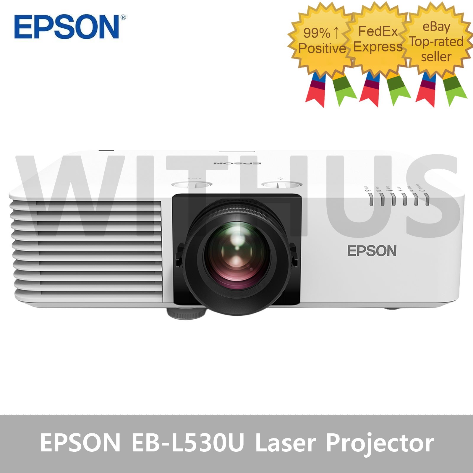 EPSON EB-L530U WUXGA 3LCD Laser Projector 5200 Lumens HDMI HDBaseT