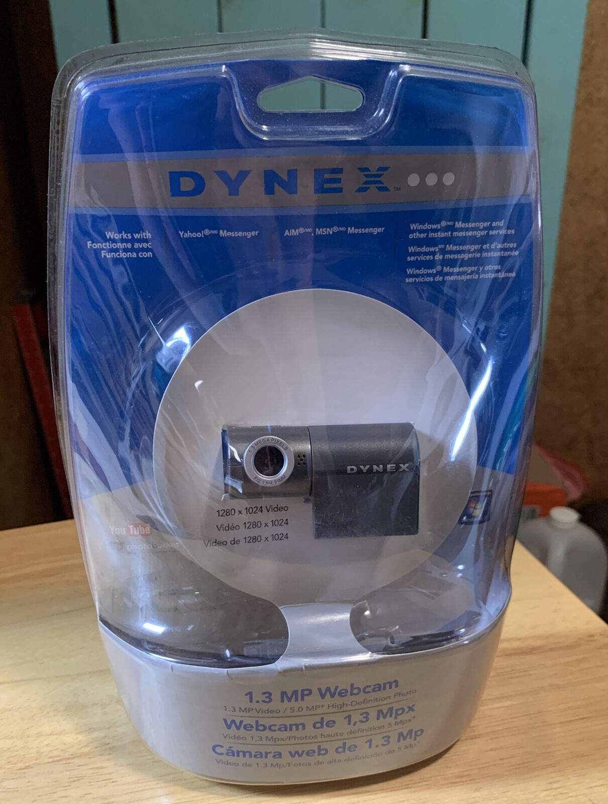 NEW Dynex 1.3 MP USB Webcam DX-WEB1C