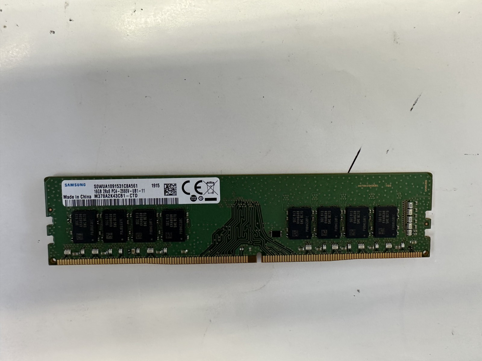 Samsung M378A2K43CB1-CTD 16GB PC4-2666V-UB1-11, Original