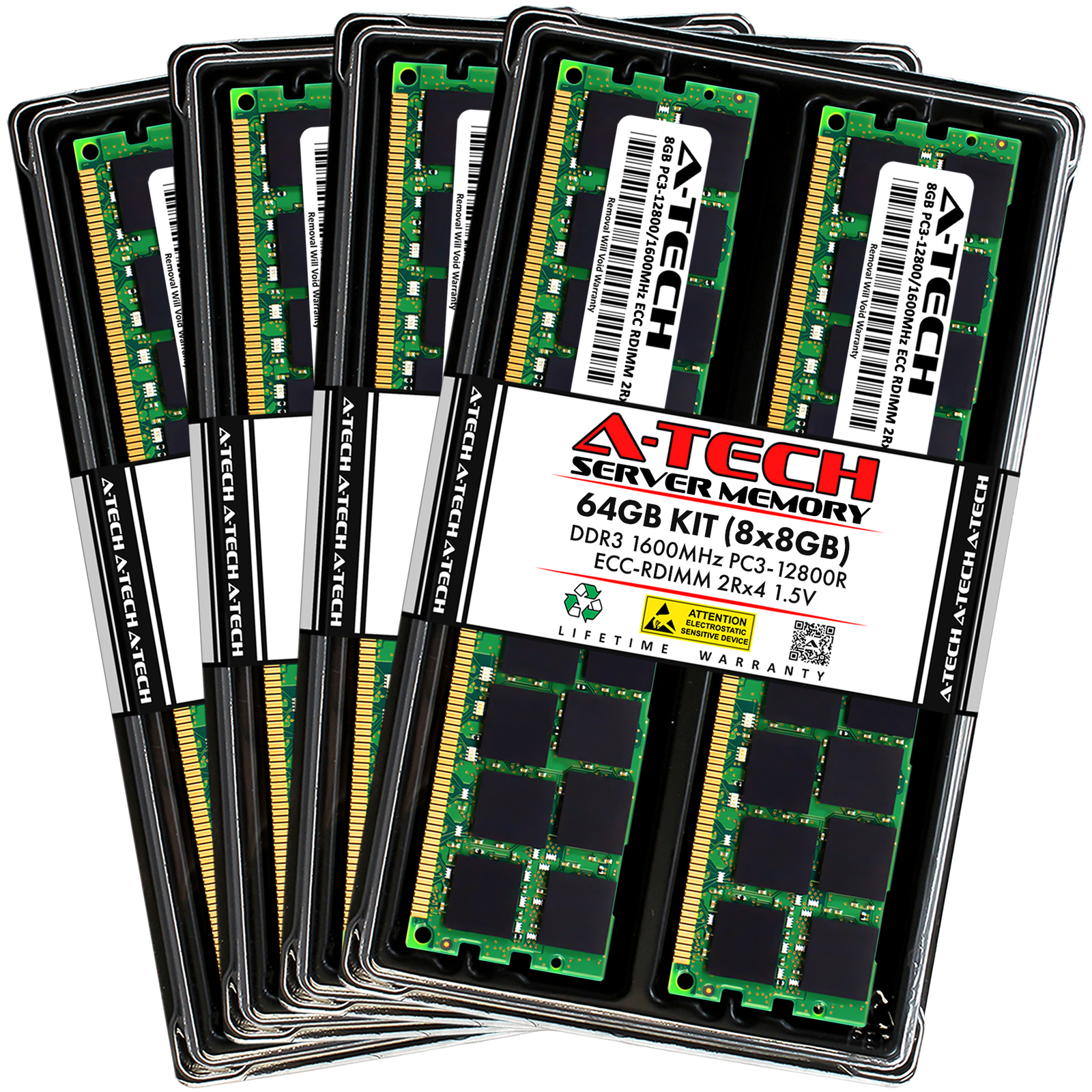 64GB 8x 8GB PC3-12800R RDIMM IBM dx360 M4 Memory RAM