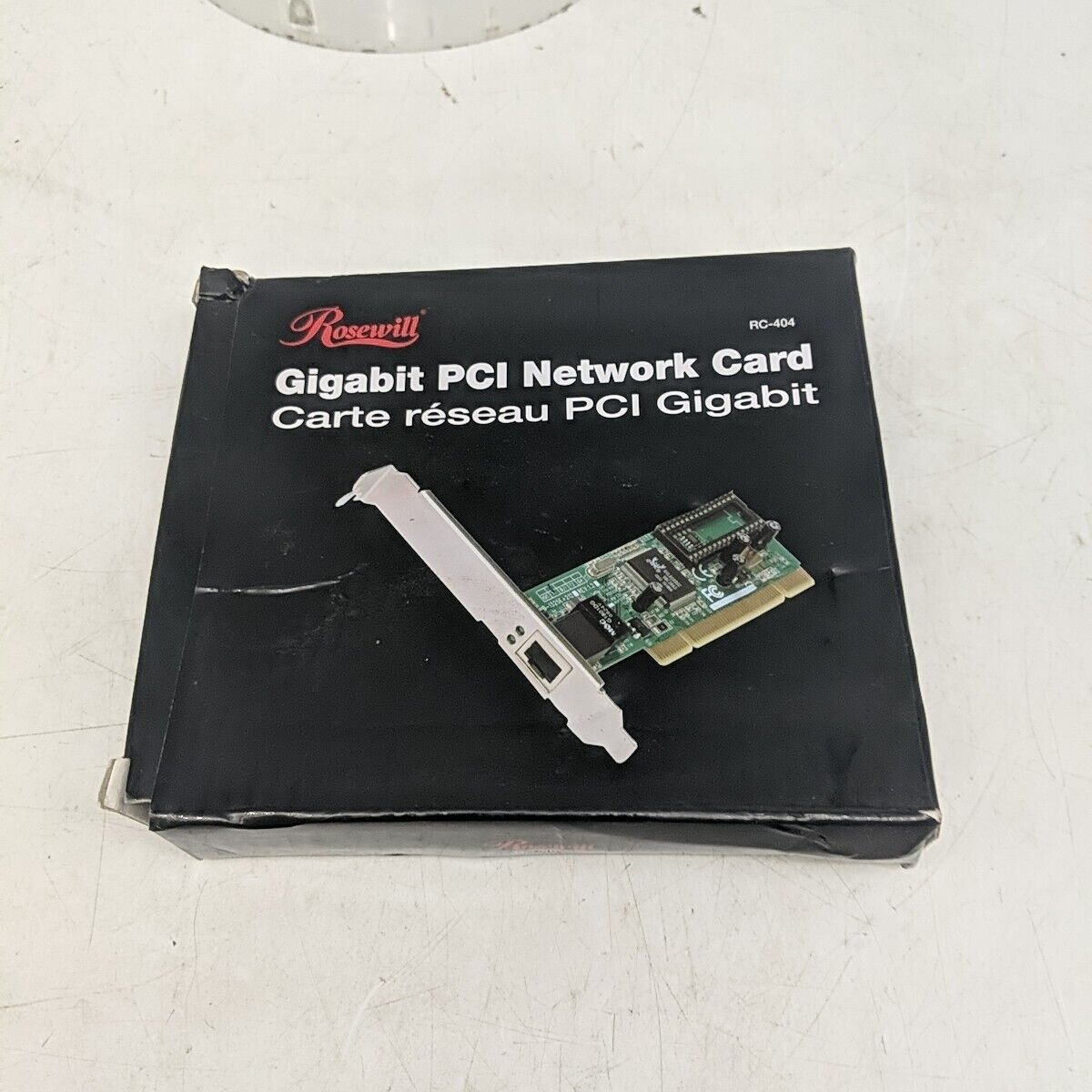 Brand NEW Rosewill RC-404 - PCI Ethernet Network  Card - 10 / 100 / 1000 Mbps