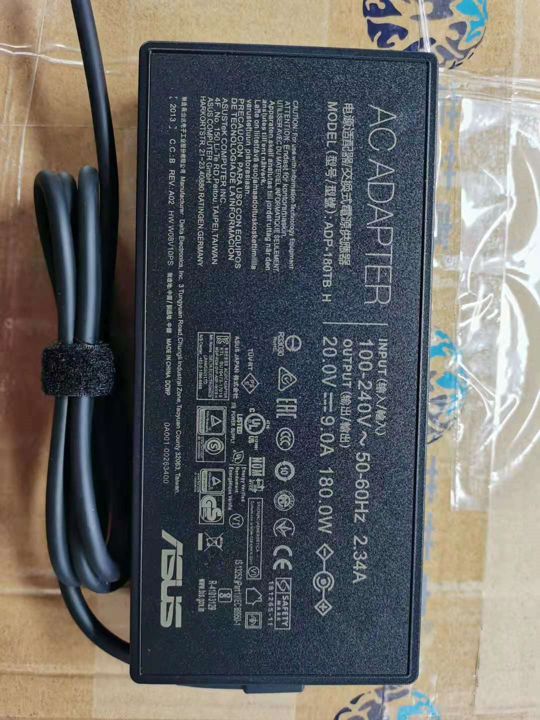 6.0mm original 20V 9A 180W ADP-180TB H charger fit asus A20-180P1A adapter