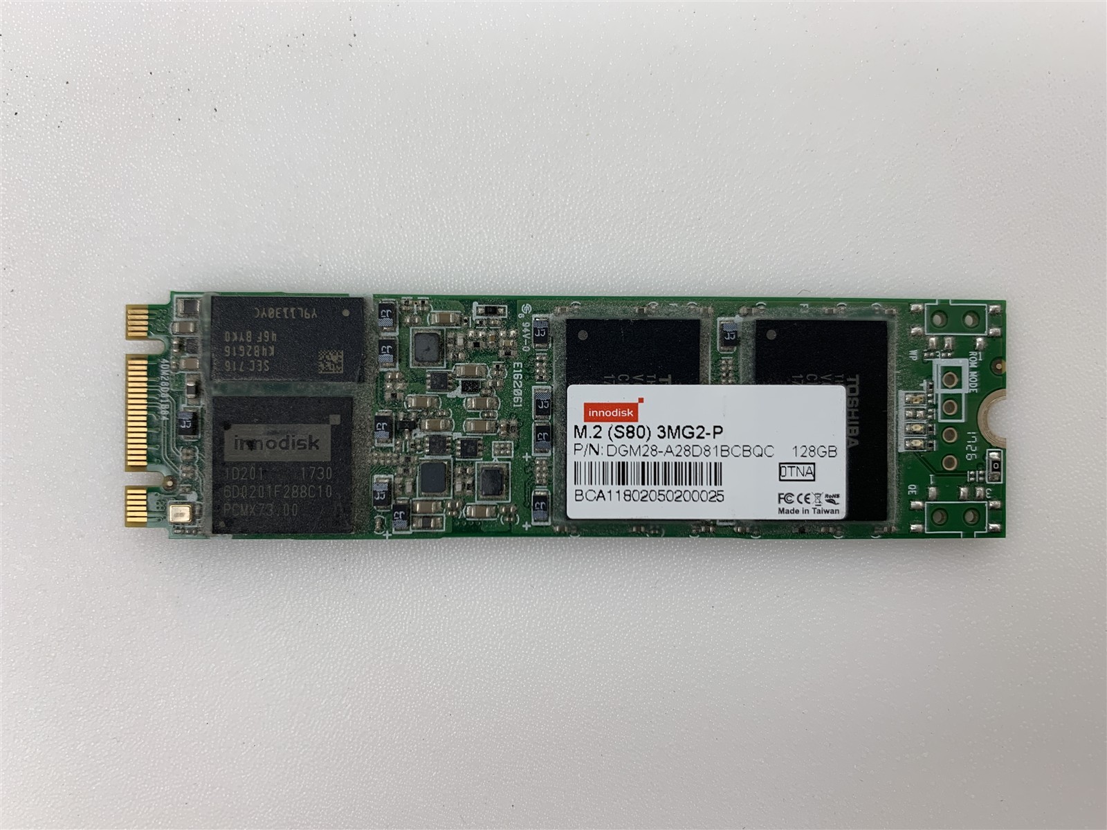 Innodisk M.2 (S80) 3MG2-P DGM28-A28D81BCBQC SATA III 128GB SSD 