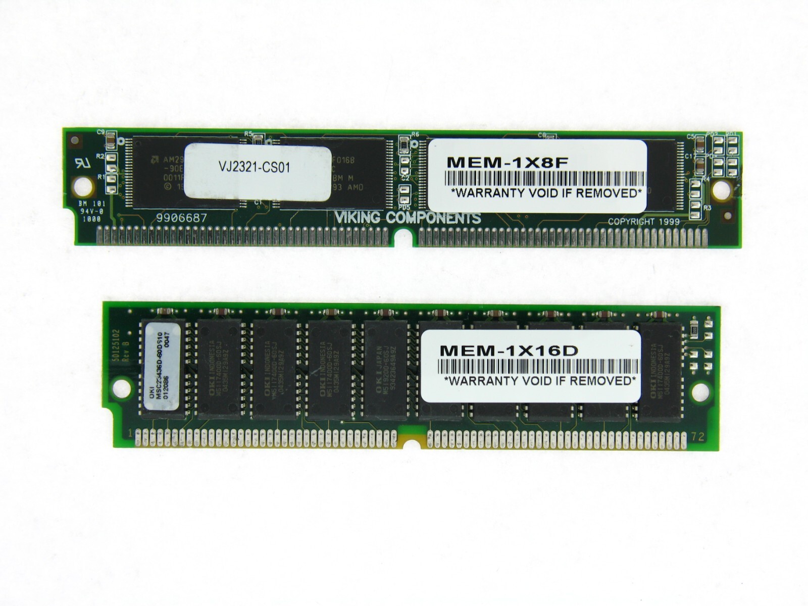 MEM-1X16D MEM-1X8F Flash & Dram Memory For CISCO 2500 TESTED
