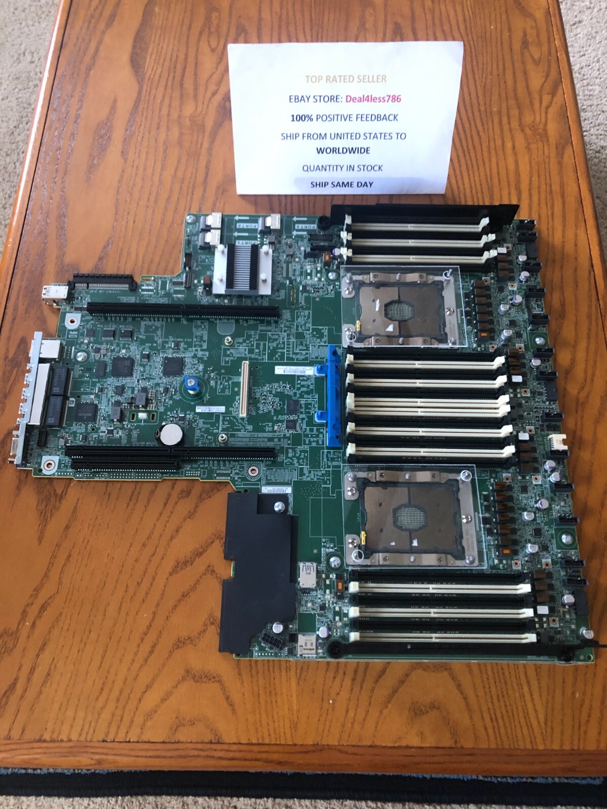 HP 875552-001/847479-001/P11781- 001/847479-002/P10630-001- DL360 Gen10 Board