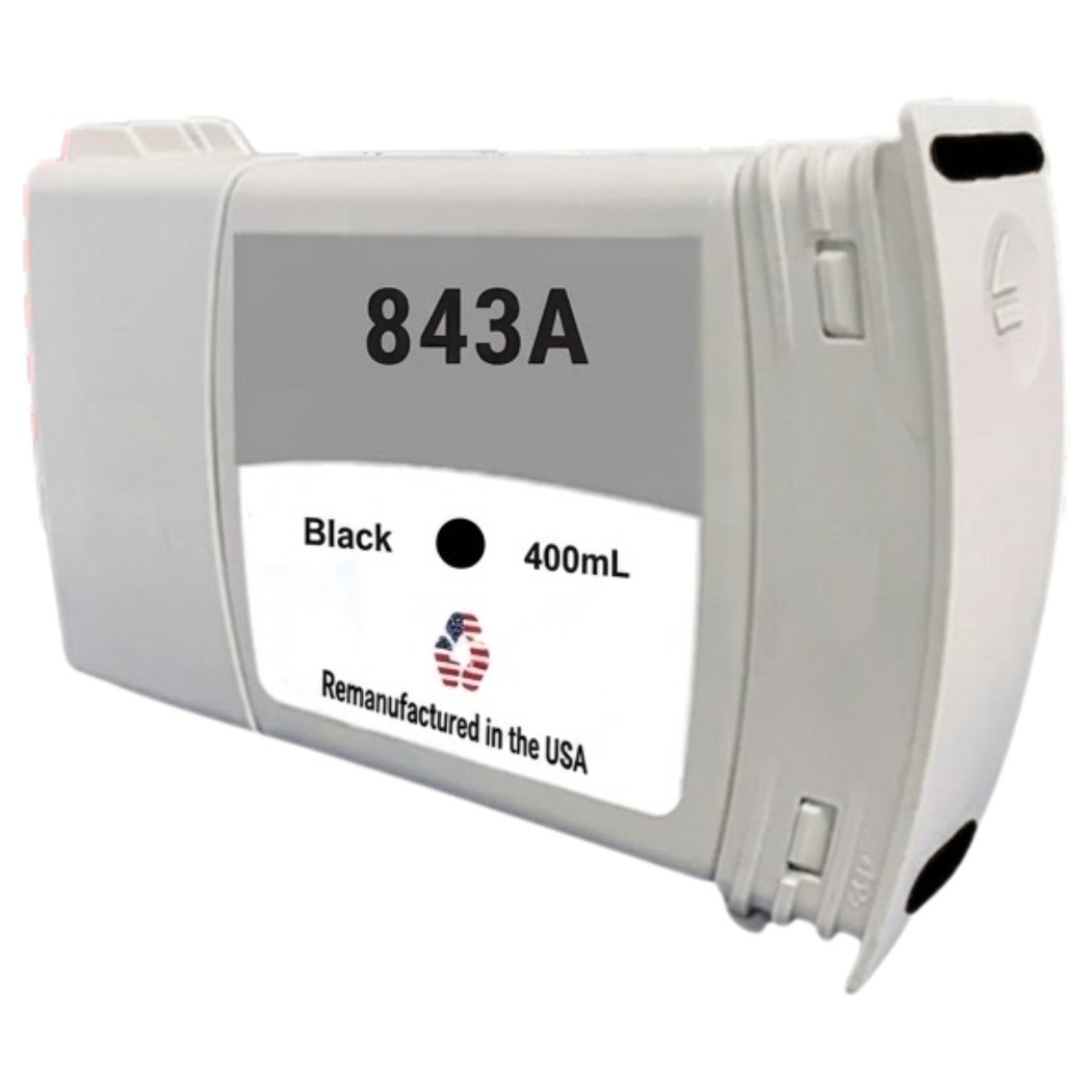 Compatible Ink Cartridge for HP 843A C1Q57A Black-USA