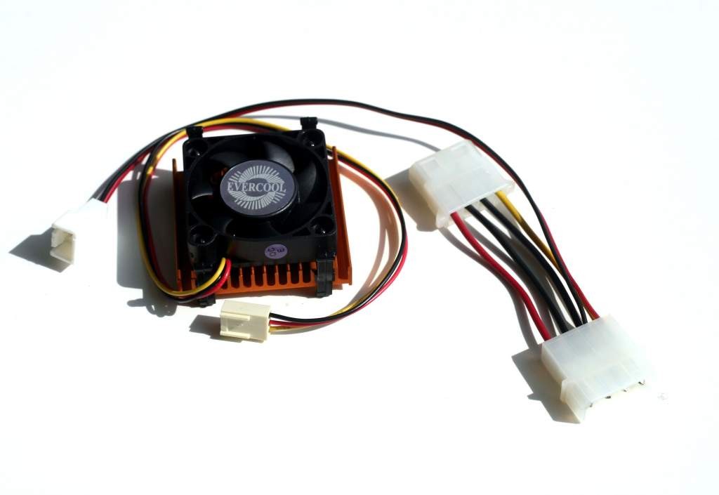 486 CPU Fan 4-Wire 3-Wire Ball Bearing SOCKET-3 Heat Sink New