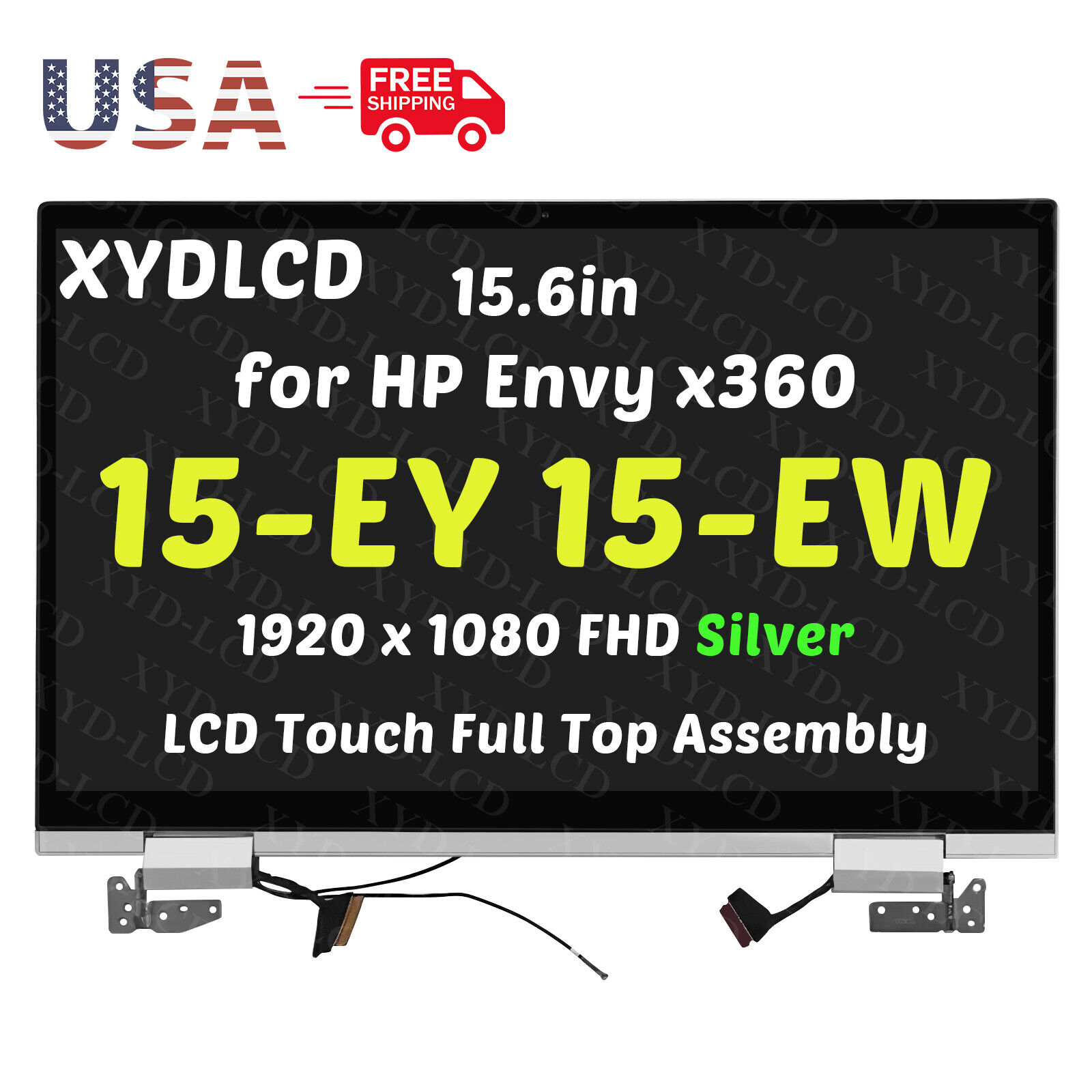 N40698-001 for HP ENVY X360 15-EW1047NR 15-EW1055CL LCD Screen Hinge-up Assembly