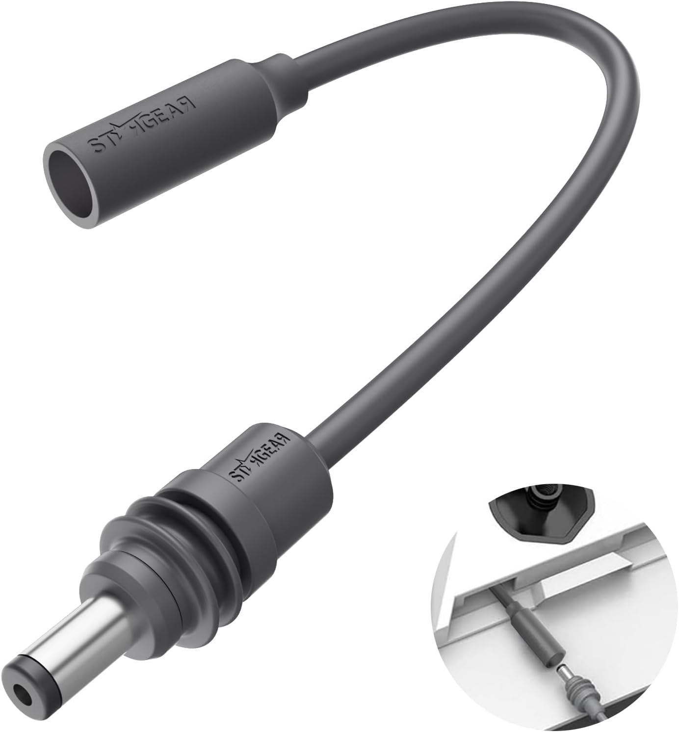 Starlink Mini DC Extension Cable 1FT, 16AWG Starlink Mini Cable