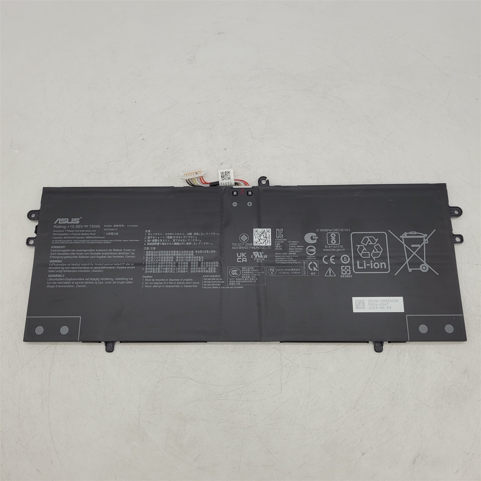 OEM Original Battery Pack Replacement for ASUS Vivobook S 14 OLED S5406MA