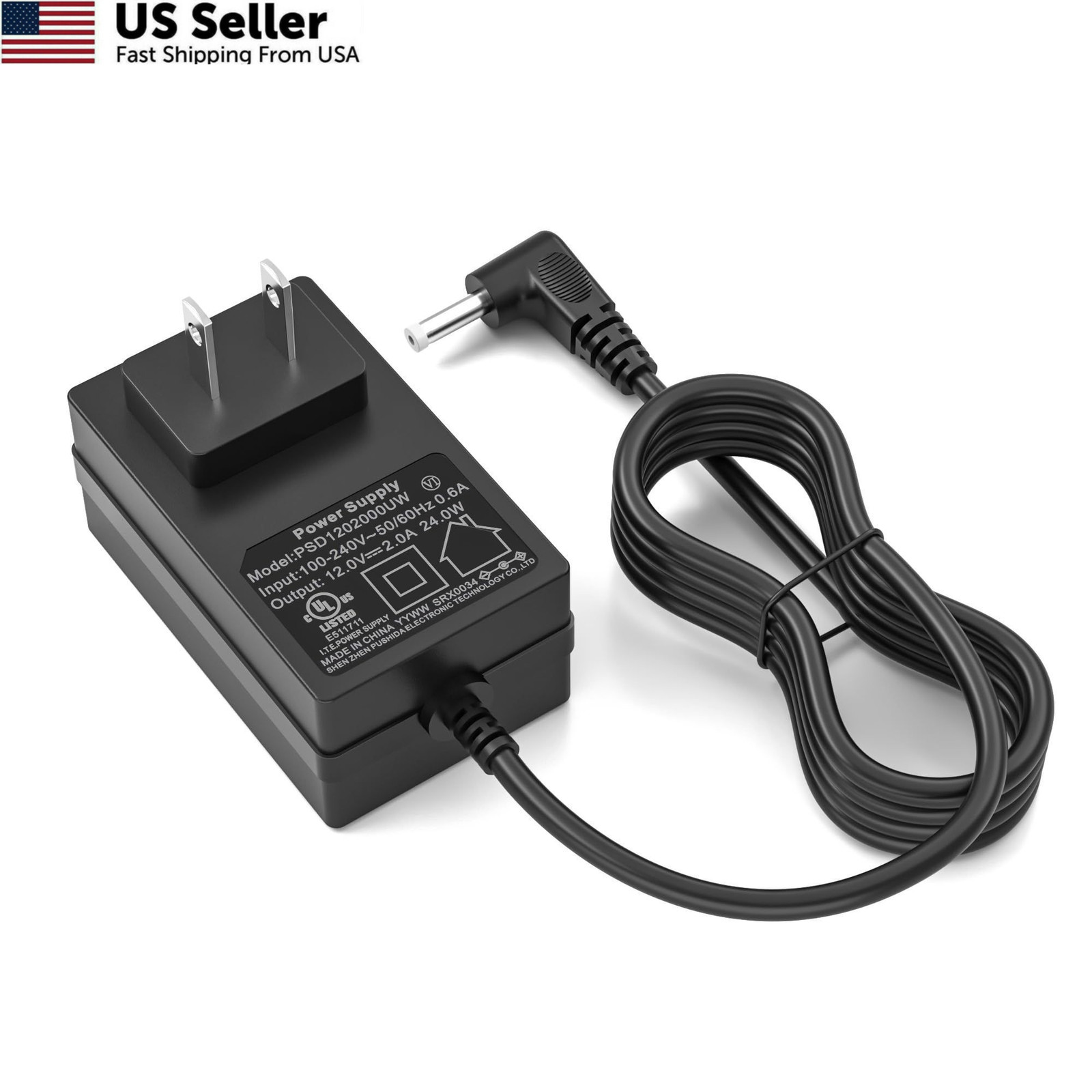 Dexpt 12V 2A Laptop Charger Compatible with Gateway GWTC116-2BK Black