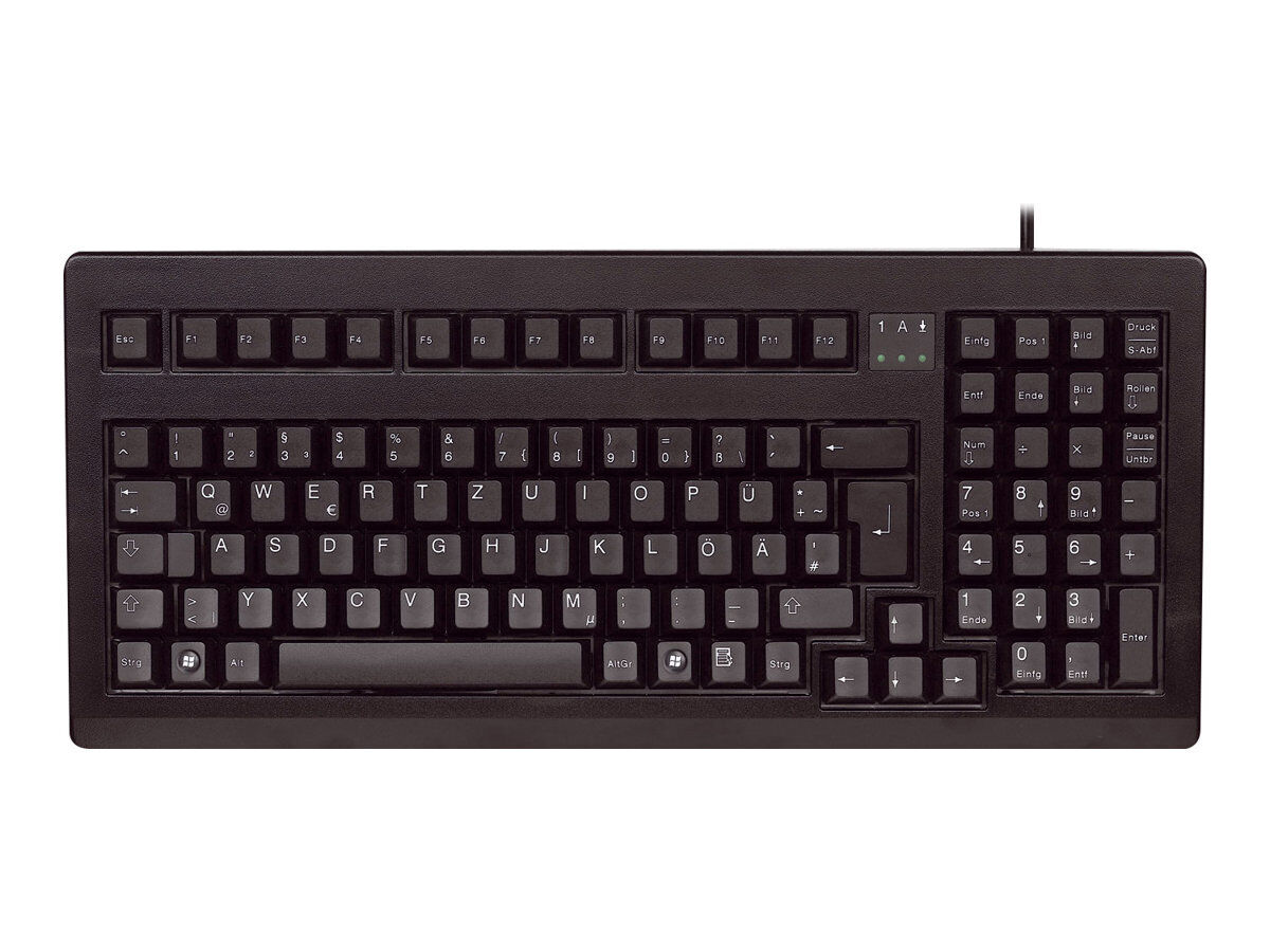 Cherry MX1800 Keyboard PS/2, USB US black G80-1800LPCEU-2