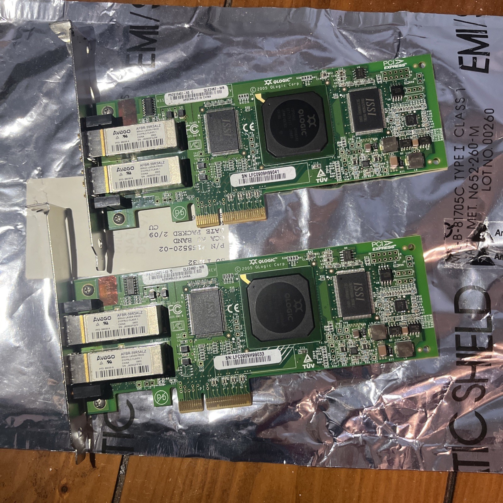 Dell QLogic QLE2462L Dell Dual Port 4GB Fibre Channel PCIe HBA DH226 