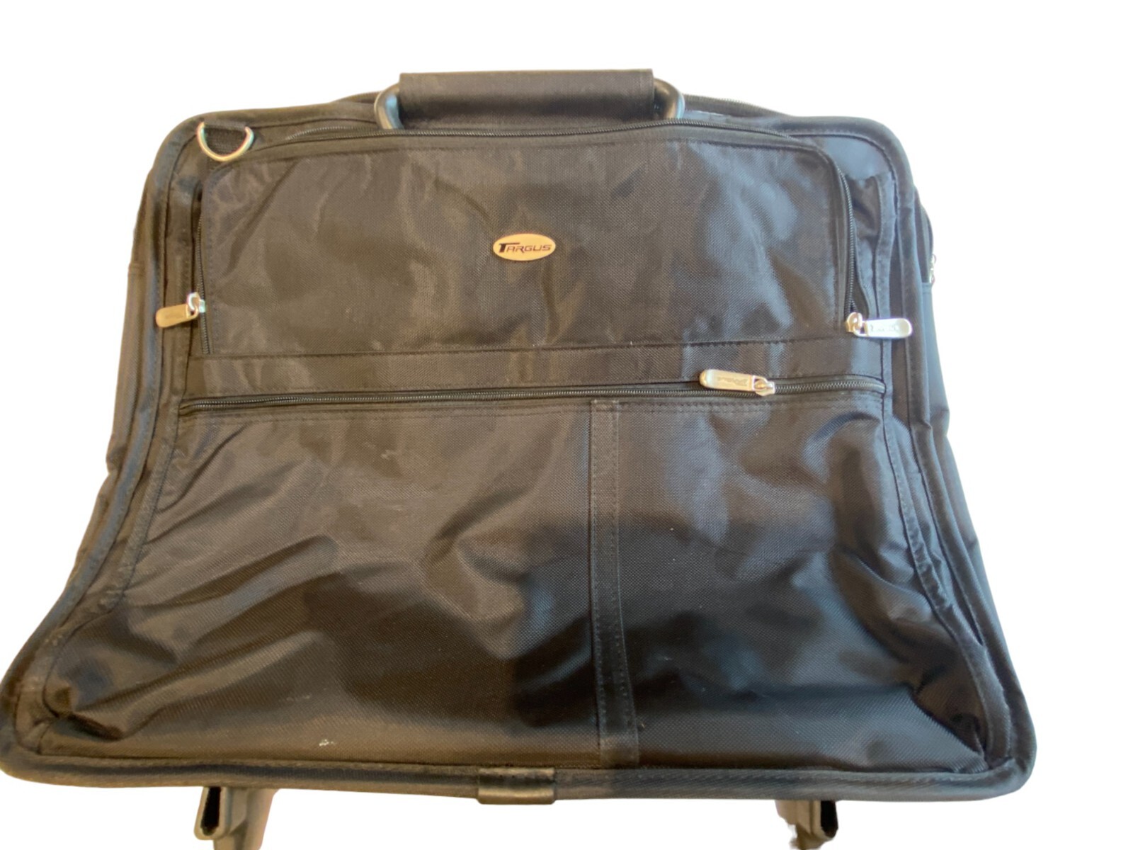 Targus Rolling Laptop Bag Black Multiple Compartment With Telescoping Handle