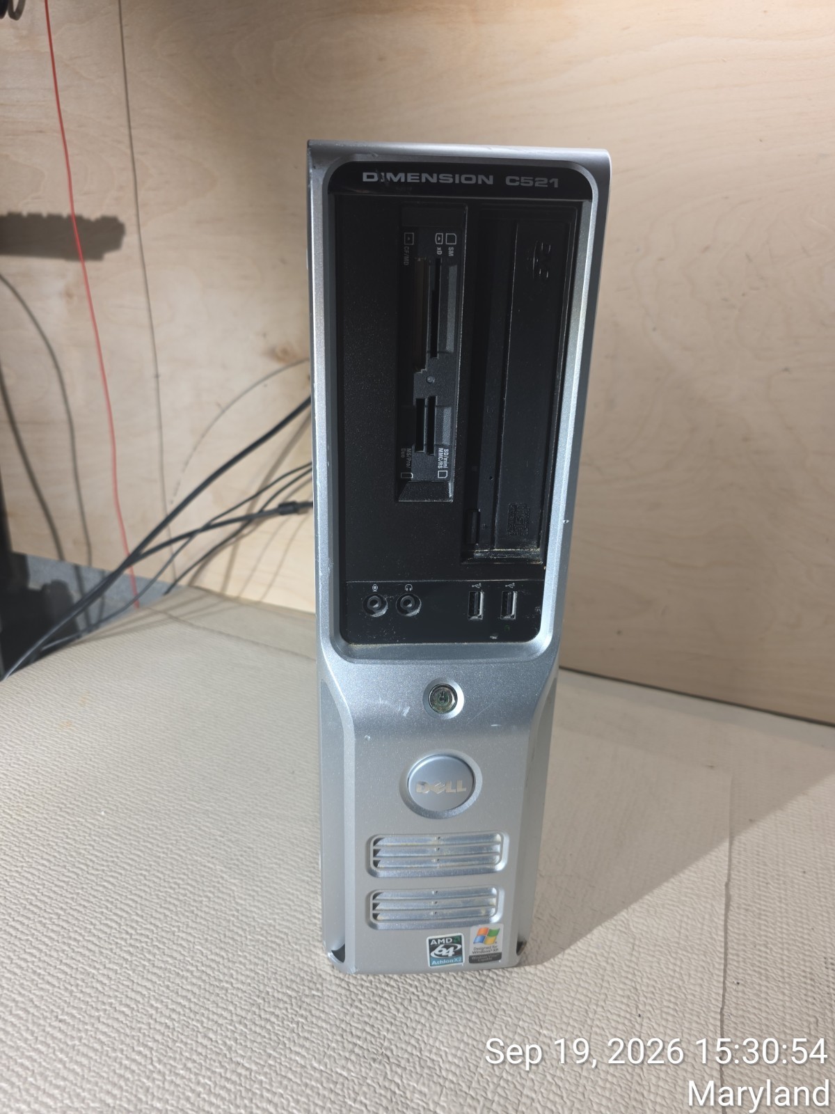 Dell Dimension C521 SFF PC AMD Athlon 64 X2 4200+ 2.20GHz 1GB RAM 160GB Win XP S
