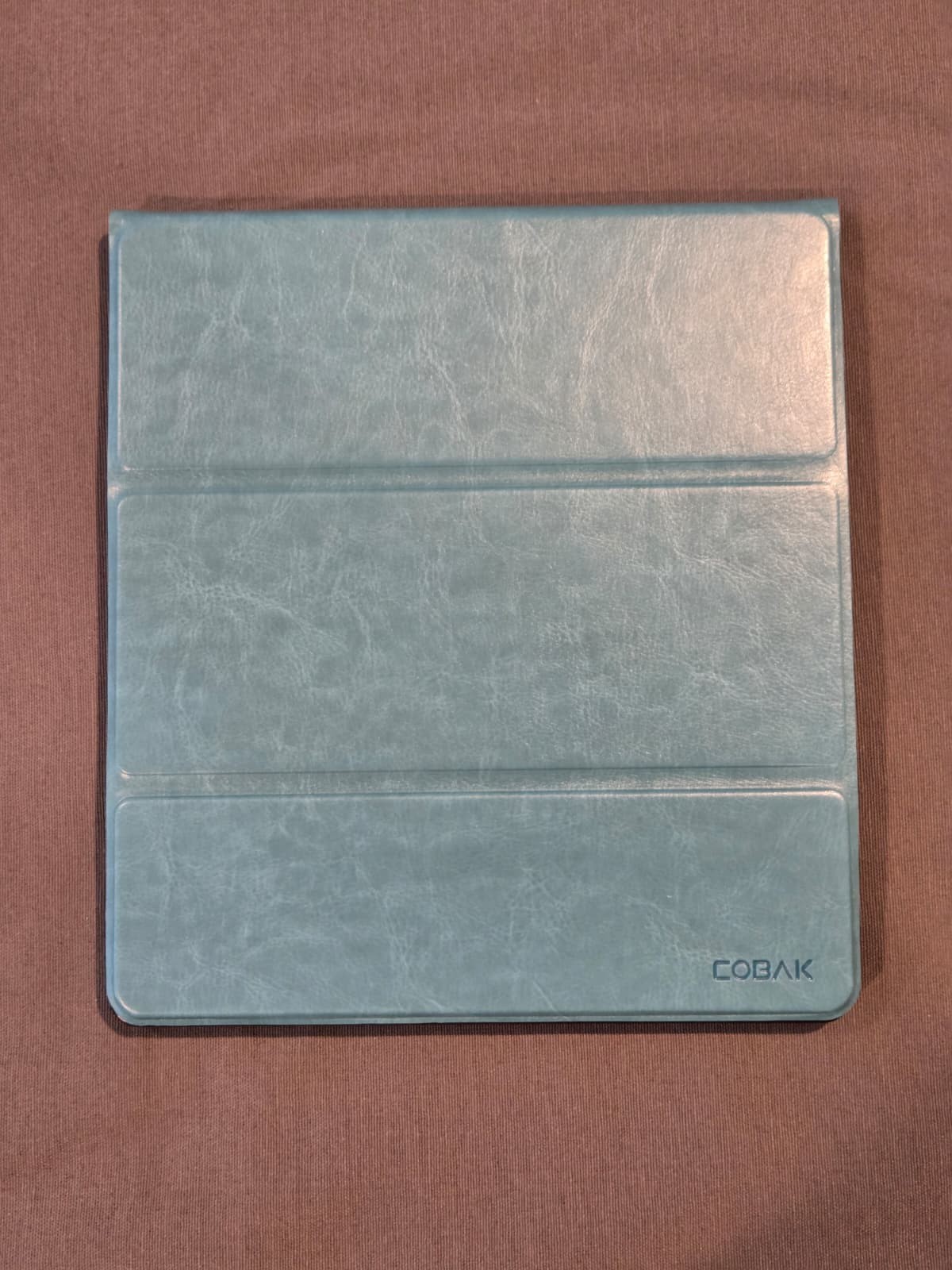 CoBak Kindle Scribe 10.2 Case Mint Green PU Leather Cover Pen Holder Auto Wake