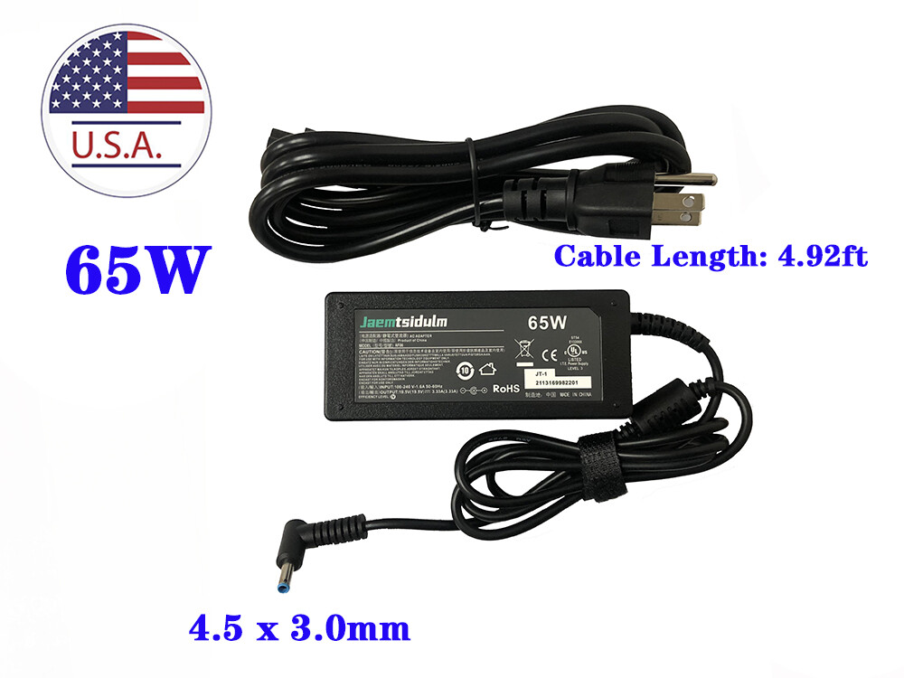 New HP 17-cp0000 17-cp1000 17-cp1124od 17Z-CP000 65W Power Charger AC Adapter