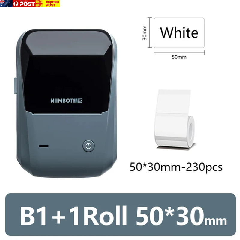 Mini Portable Thermal Printer Self-Adhesive Label Maker Bluetooth Printer