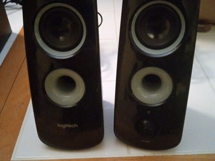 Logitech Z200 10W Multimedia Speakers, Pair - Black