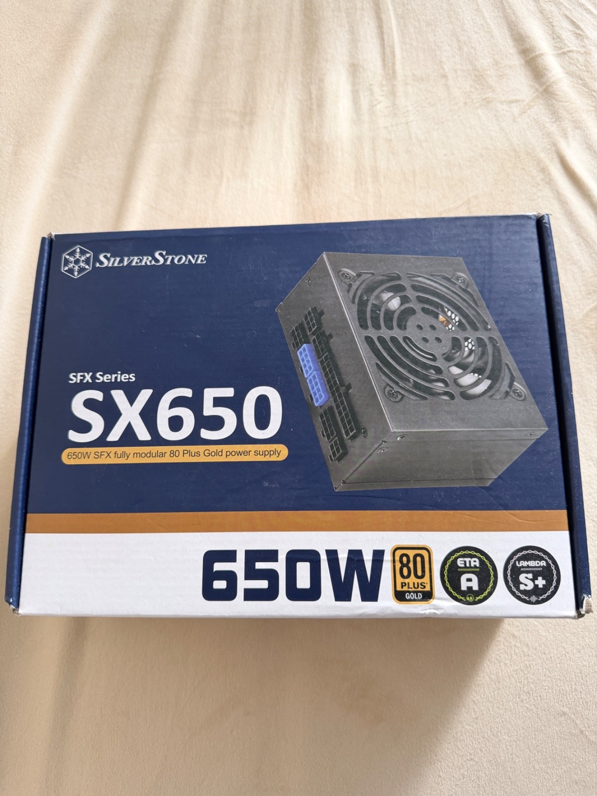 SilverStone SST-SX650-G 650W SFX SFF ITX Form Factor Power Supply PSU W/ Cables