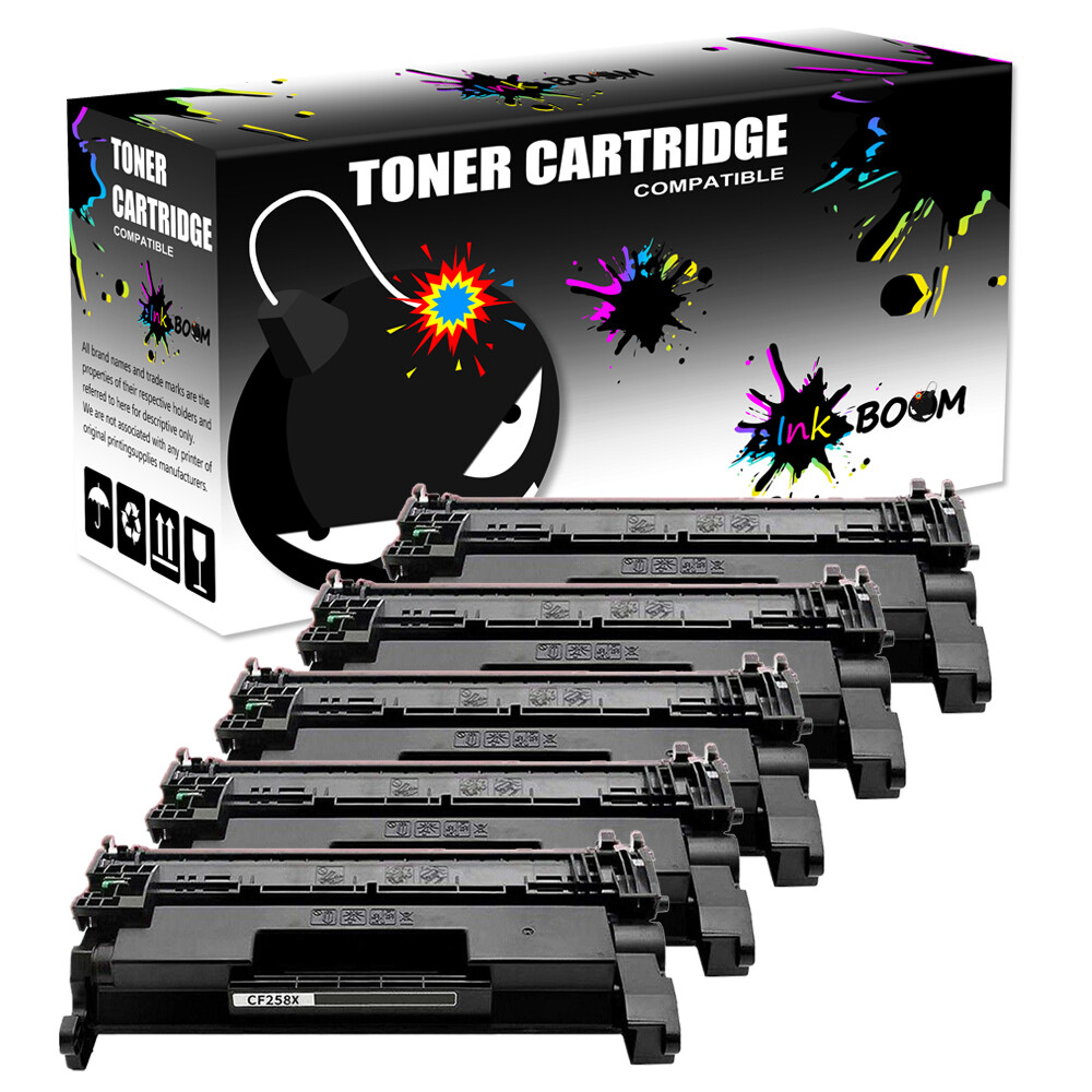 5BK Toner Cartridge replace for HP CF258X NO-CHIP LaserJet M404n MFP M428fdw