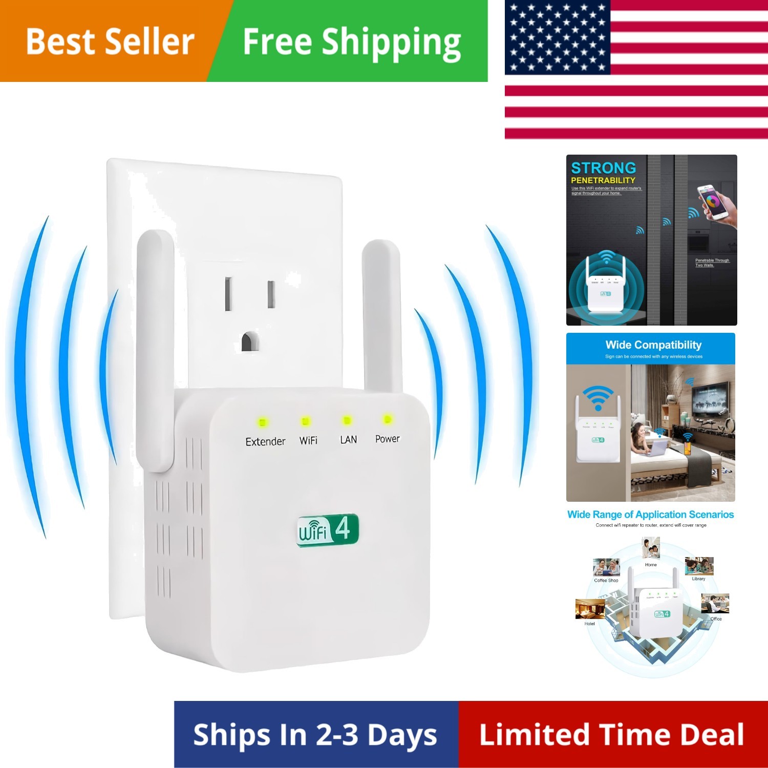 Speednet WiFi Extender,Speedwave WiFi Booster,Speed Wave WiFi Extender 2025,L...