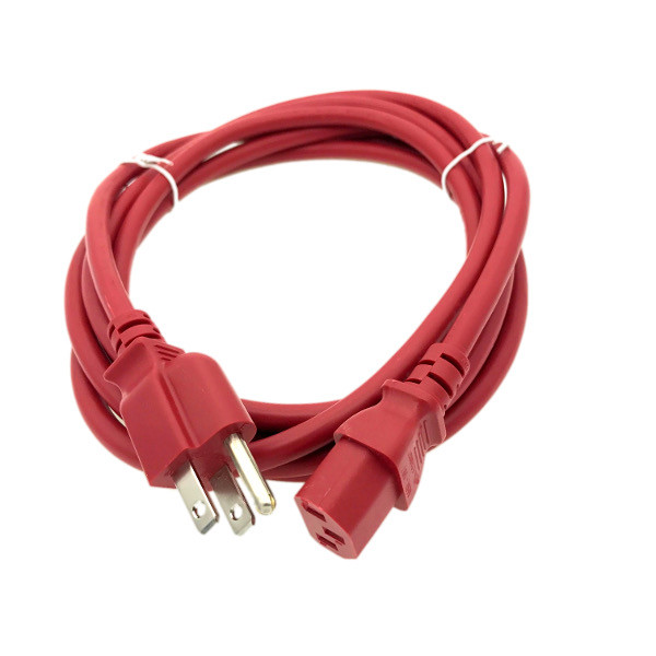 Red Color 10FT New SONY PLAYSTATION 3 PS3 1st Gen. Power Cord AC Cable Line Plug