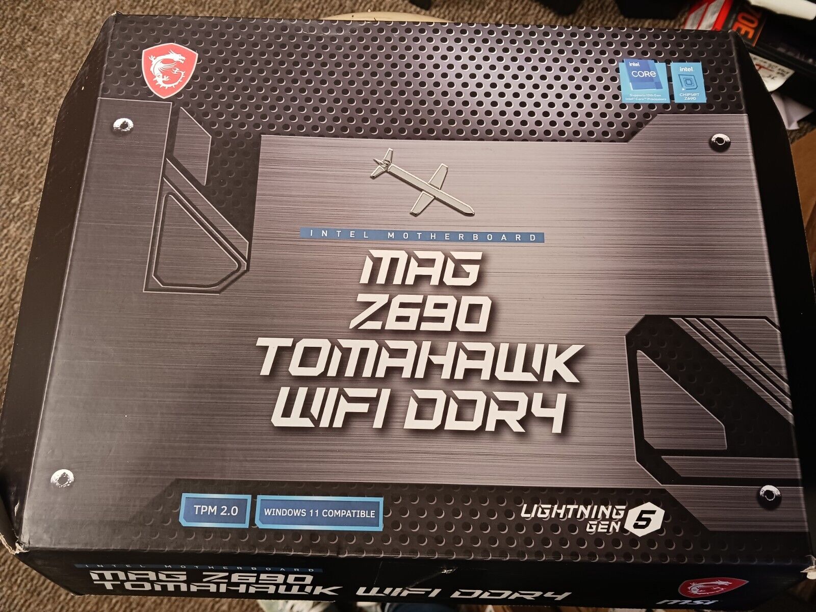 -MSI MAG Z690 Tomahawk WIFI DDR4 Socket 1700 USB 3.2 Intel