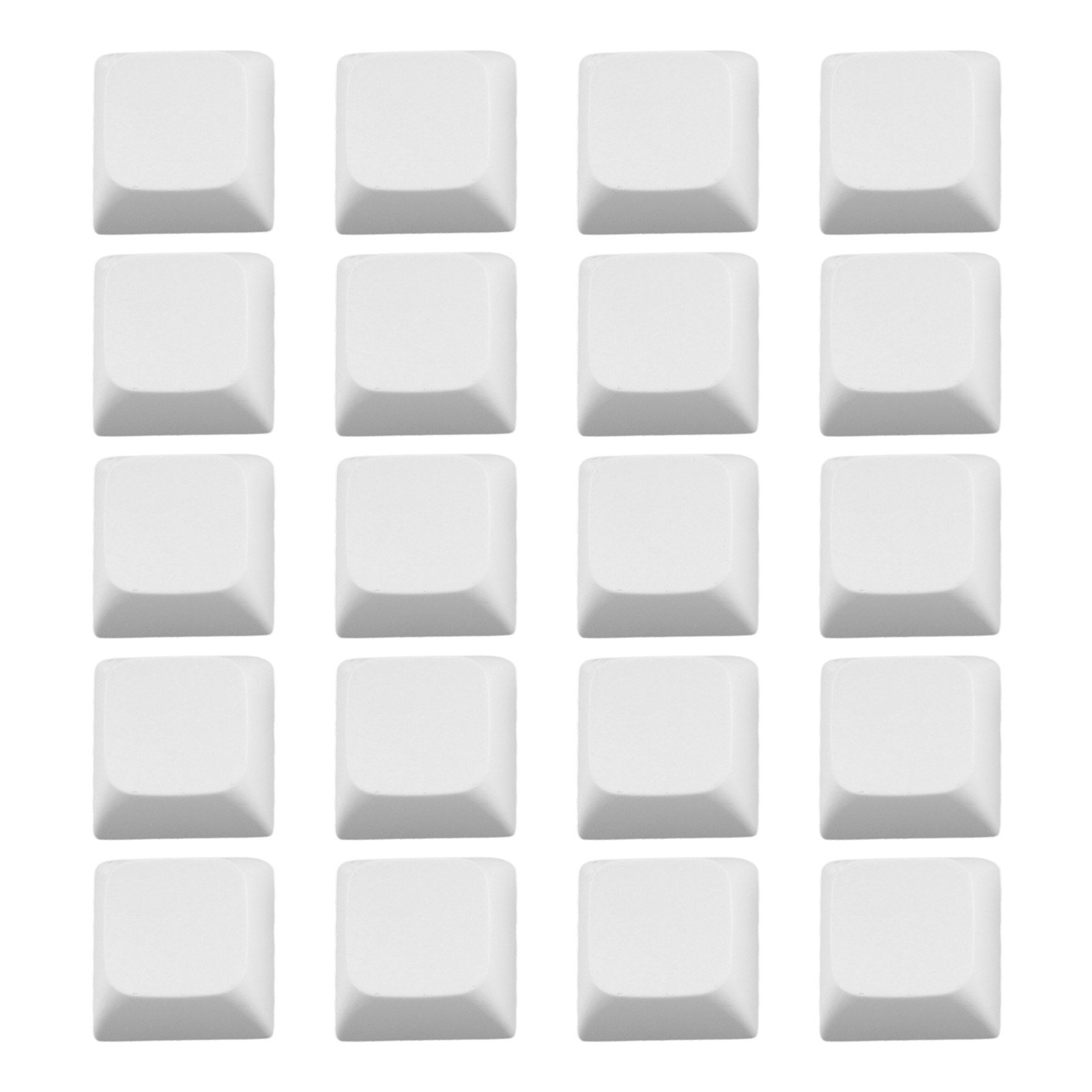 20 Key XDA Profile PBT Keycaps Mechanical Keyboard 1U 1X  Print Blank1302