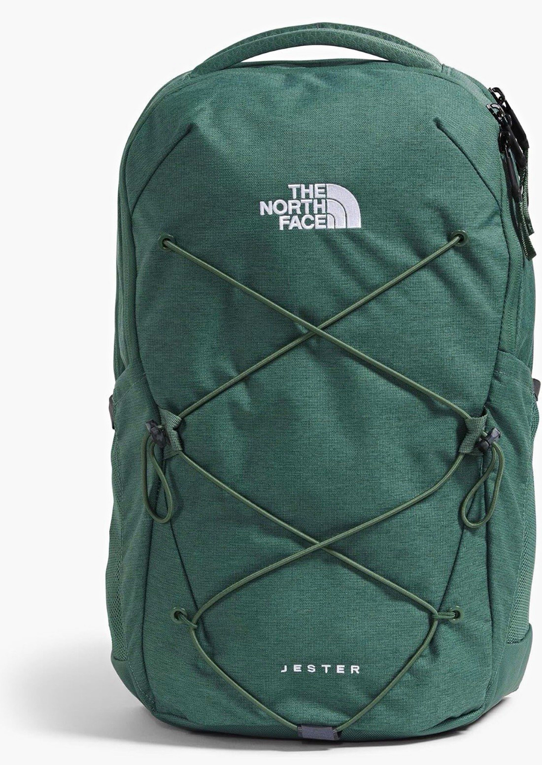 The North Face Jester 15 in Laptop Backpack, Padded Polyester, Green