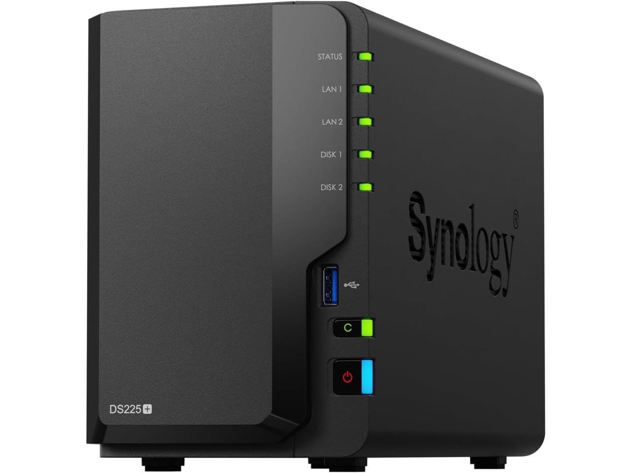 Synology DS225 Diskless System Network  Storage G1N
