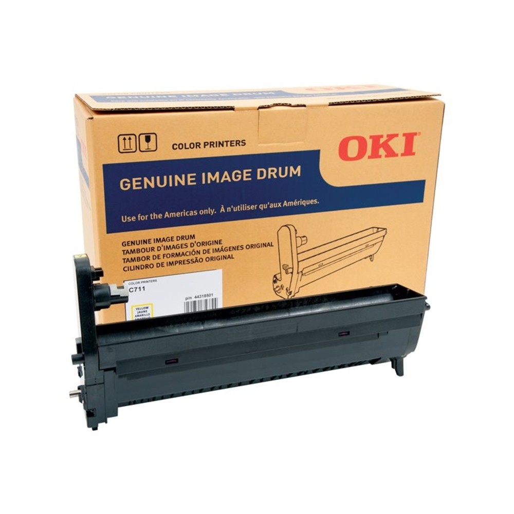 OKIDATA 44318501 C711Dn Yellow Image Drum