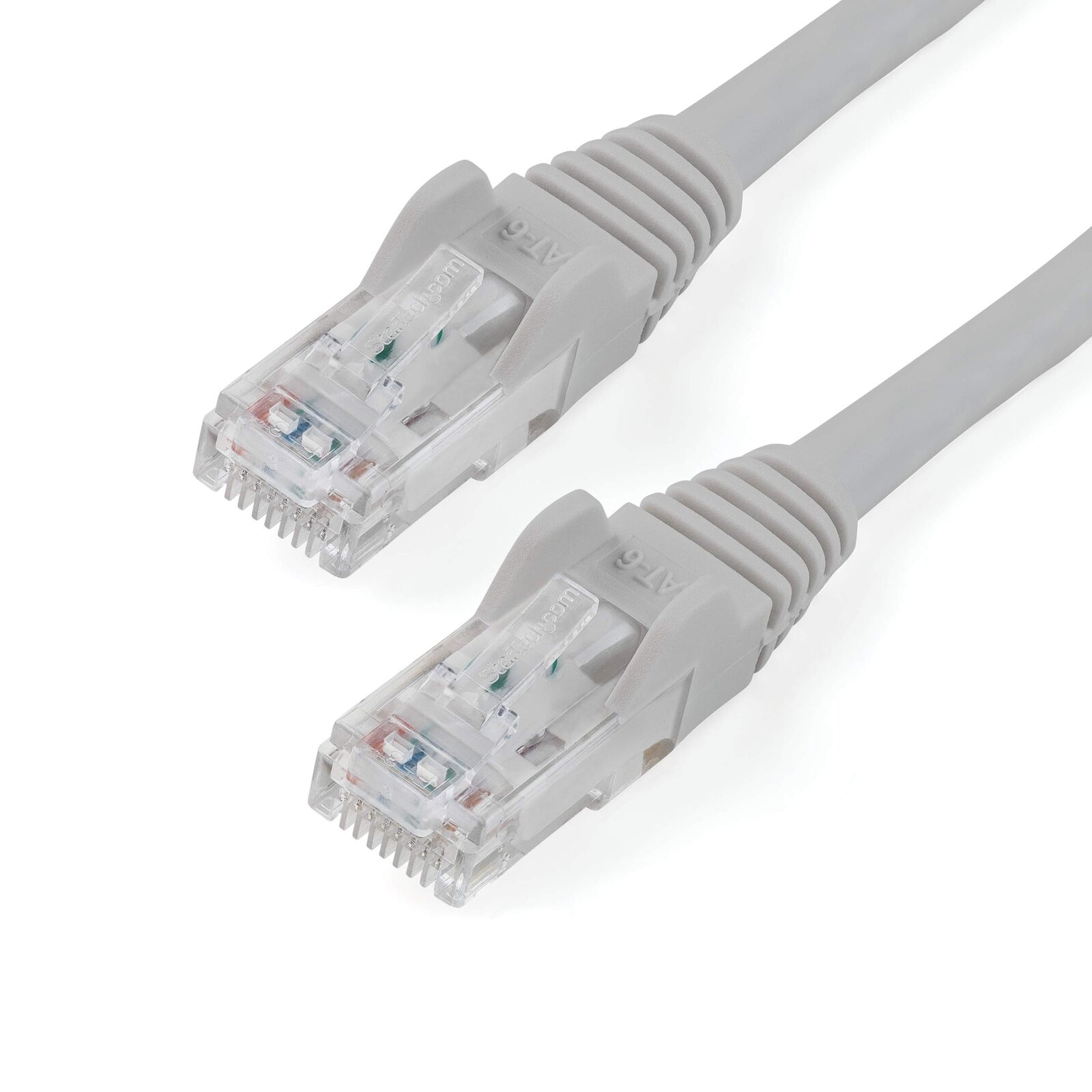 StarTech.com 6in CAT6 Ethernet Cable - Gray CAT 6 Gigabit Ethernet Wire -650M...