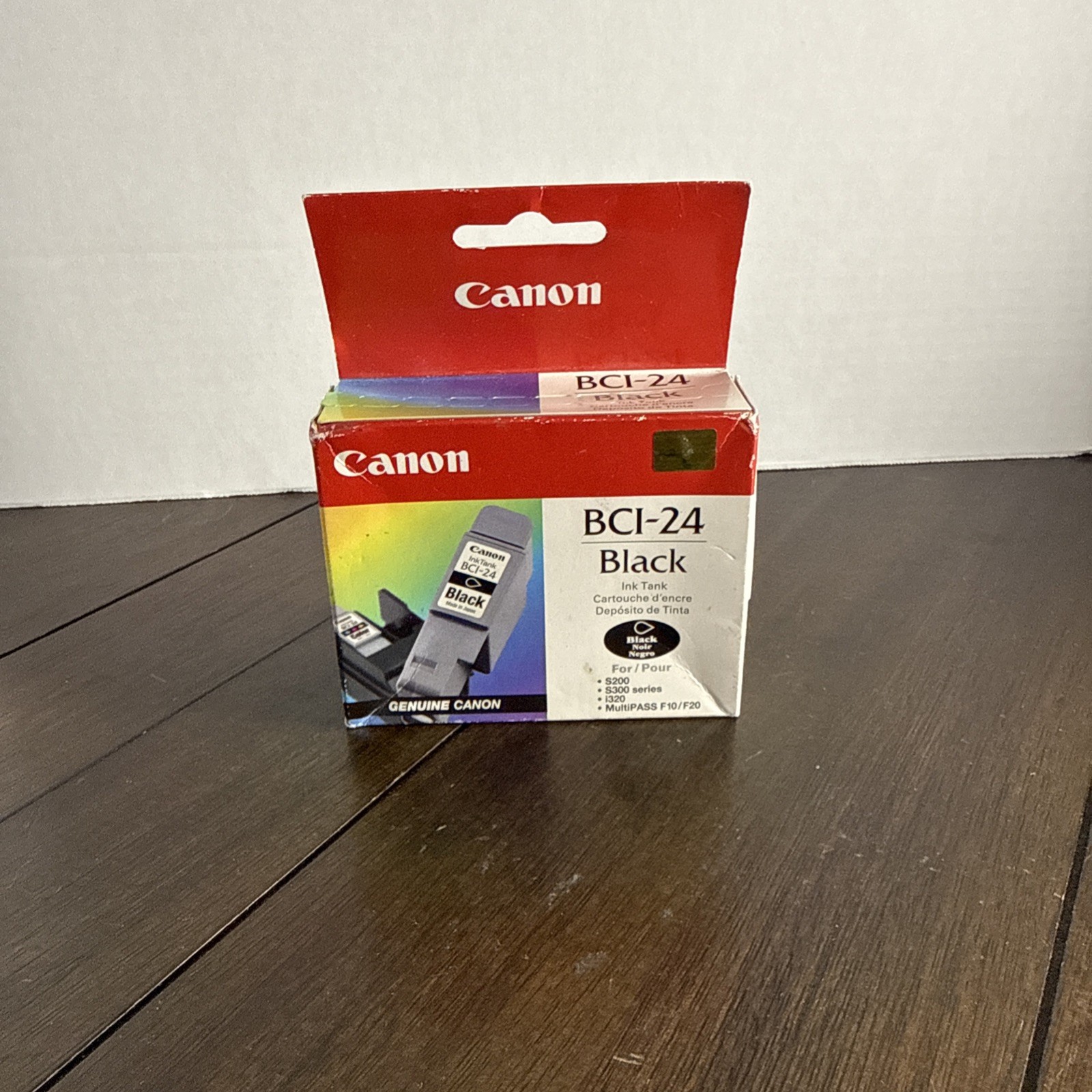 ⭐ Genuine Canon BCI-24 BLACK Ink Cartridge OEM - New Sealed Box ⭐