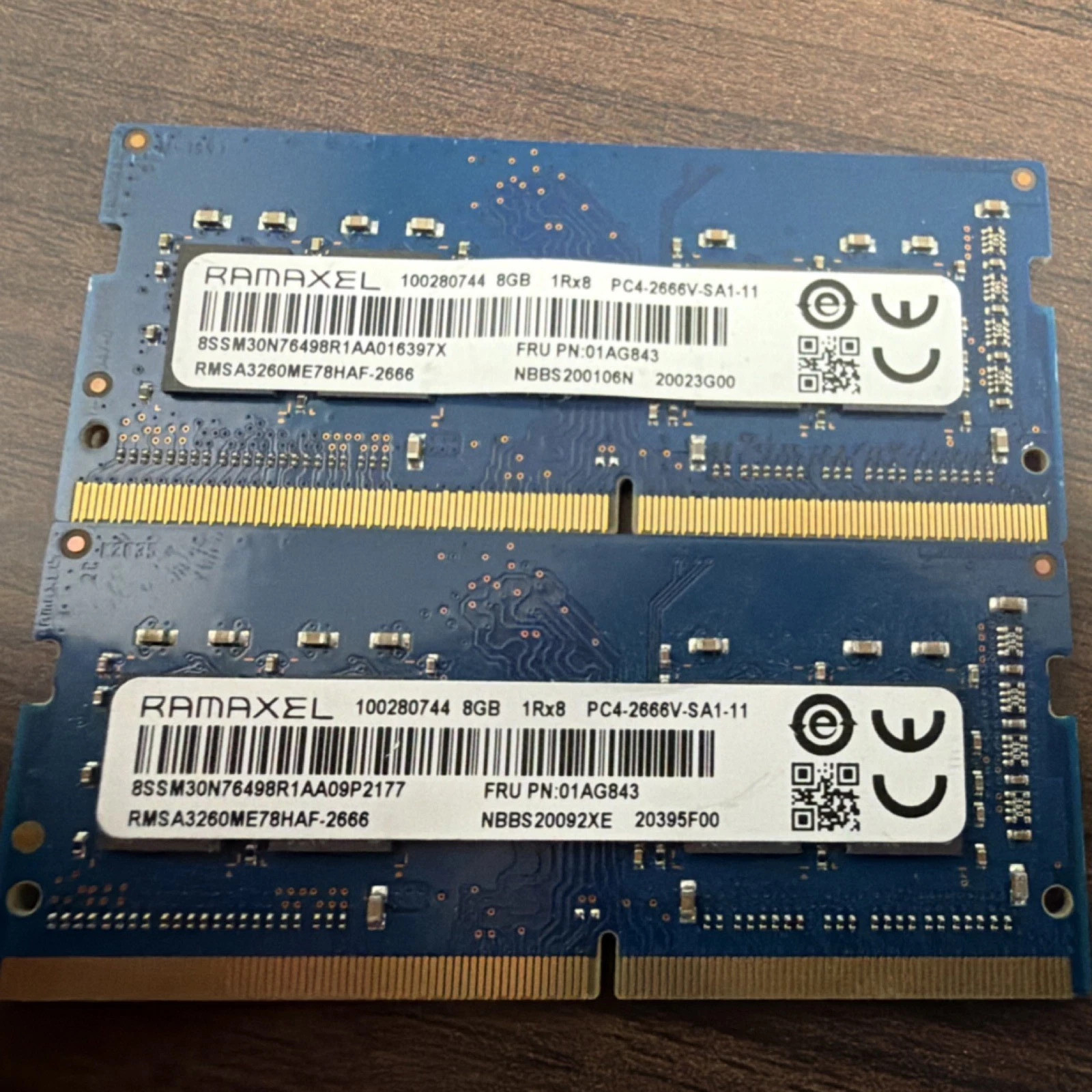 Ramaxel 16GB (2x8GB) DDR4 PC4-2666V DIMM RAM Modules LIFE TIME WARRANTY