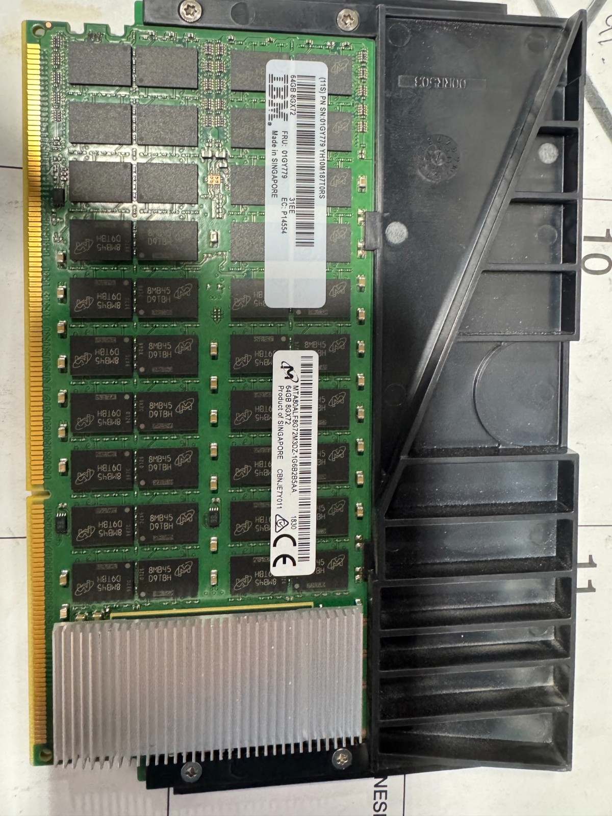 IBM 01GY779  8Gx72 64GB  DDR4 CDIMM IBM Power9