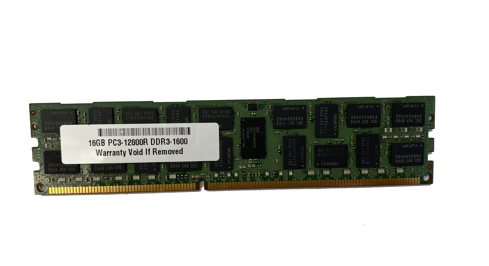 16GB Memory for Fujitsu Siemens Celsius M720 M730 R930 PC3-12800R ECC RDIMM RAM
