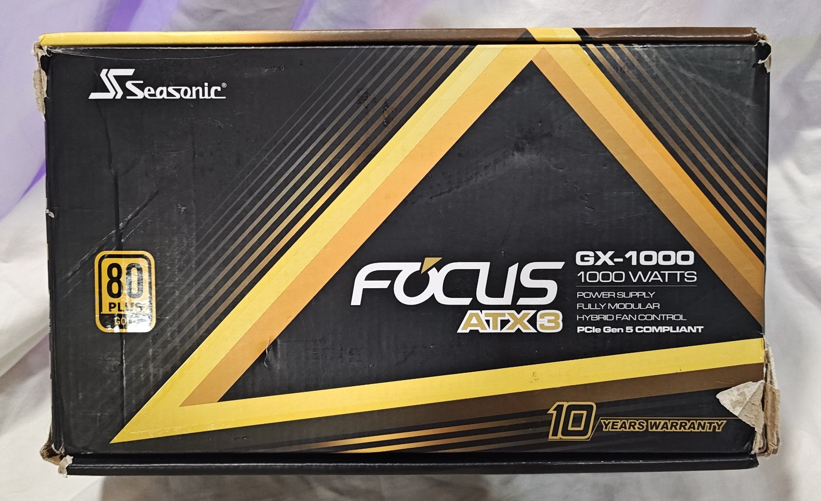 Seasonic Focus GX-1000 1000W ATX 3.1 PCIe 5.1 Power Supply