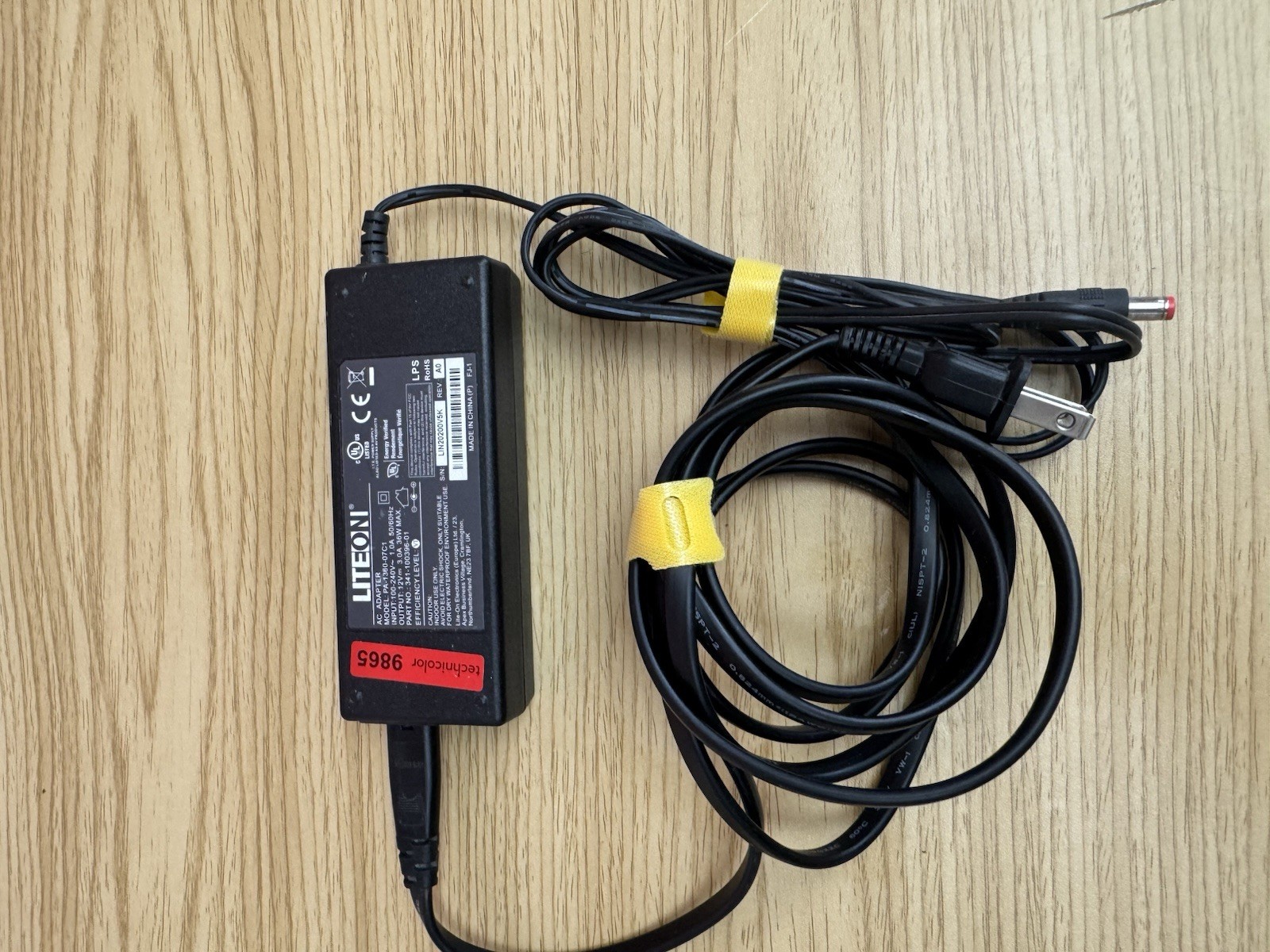 Used Original OEM LITEON  PA-1360-07C1 Power Adapter technicolor 9865