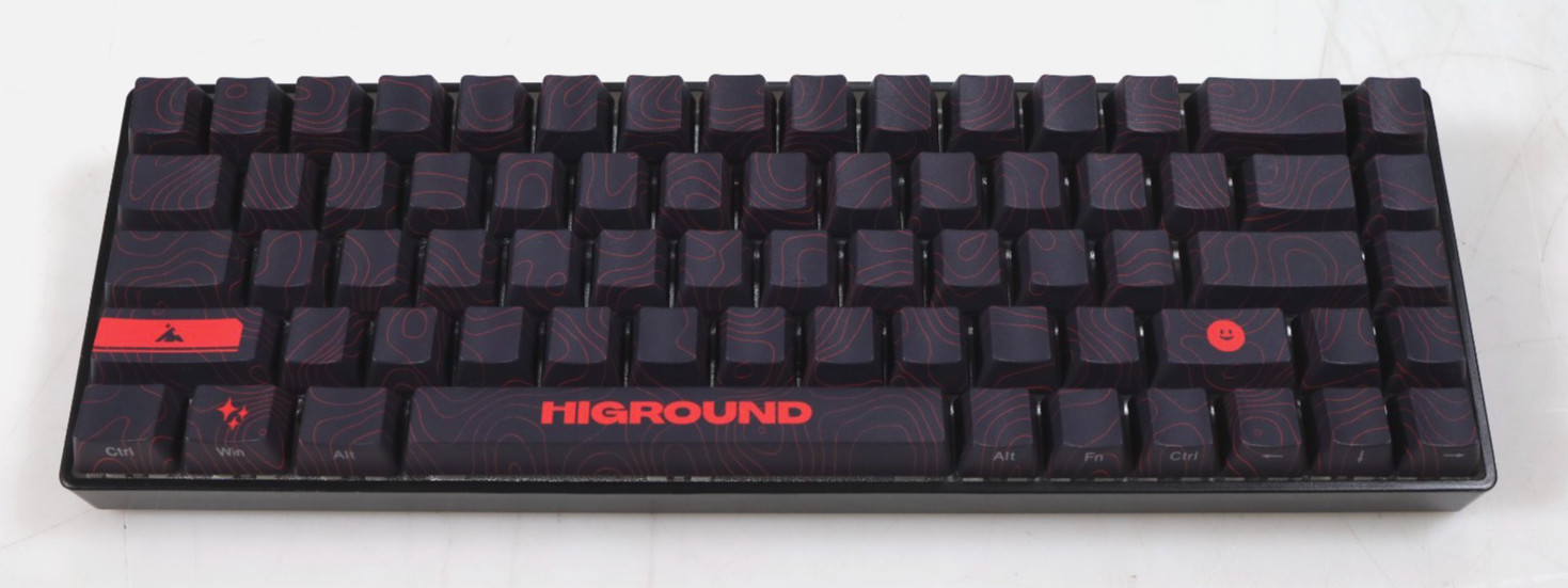 Higround Basecamp 65 LavaRock 65% Mechanical Gaming Keyboard