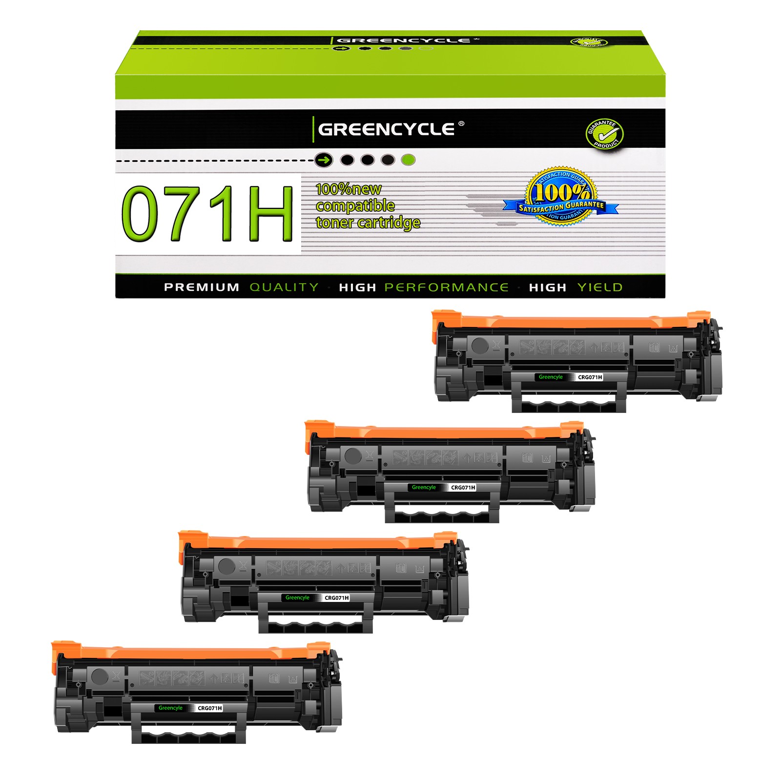 2PK CRG071H Toner Cartridge Replace for Canon CRG071H LBP122dw MF275dw LBP122